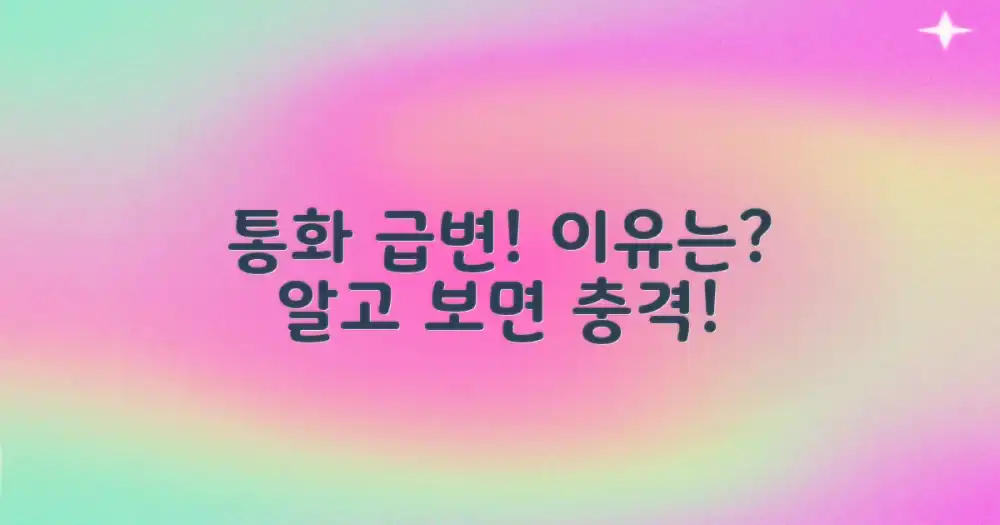 통화 변화, 예상치 못한 요인들