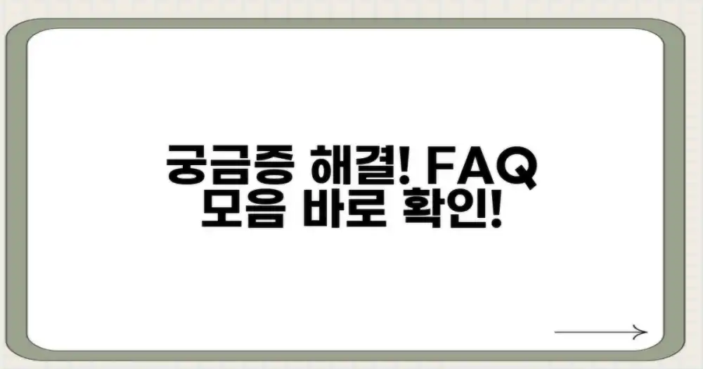 자주 묻는 질문